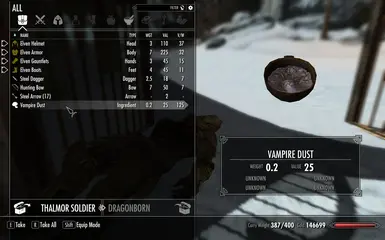 《上古卷轴5:天际重制版》萨尔莫斯掉落吸血鬼之尘MOD_wishdown.com 《上古卷轴5:天际重制版》萨尔莫斯掉落吸血鬼之尘MOD_wishdown.com