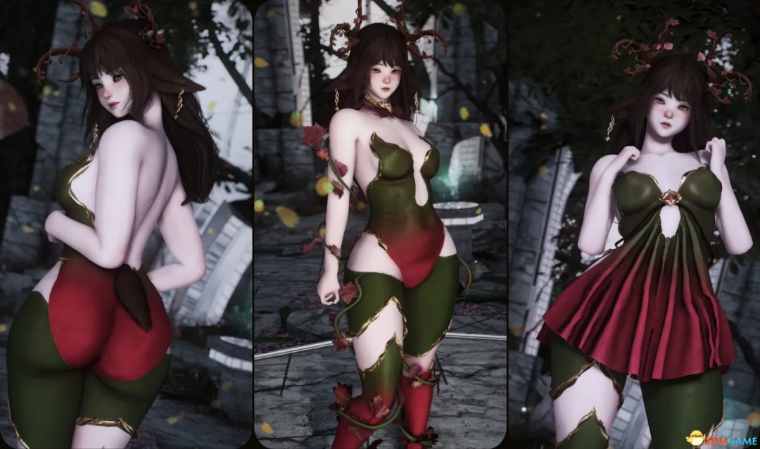 《上古卷轴5:天际重制版》木妖弗尼亚套装MOD_wishdown.com 《上古卷轴5:天际重制版》木妖弗尼亚套装MOD_wishdown.com