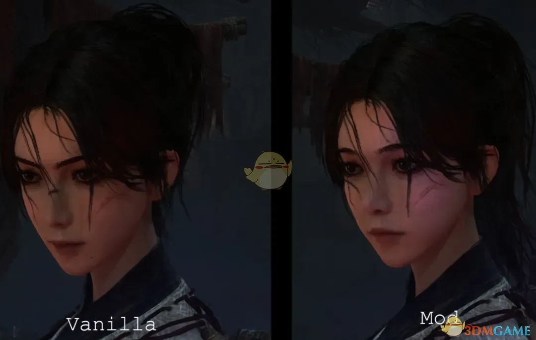 《明末:渊虚之羽》无常的面部微调MOD_wishdown.com 《明末:渊虚之羽》无常的面部微调MOD_wishdown.com