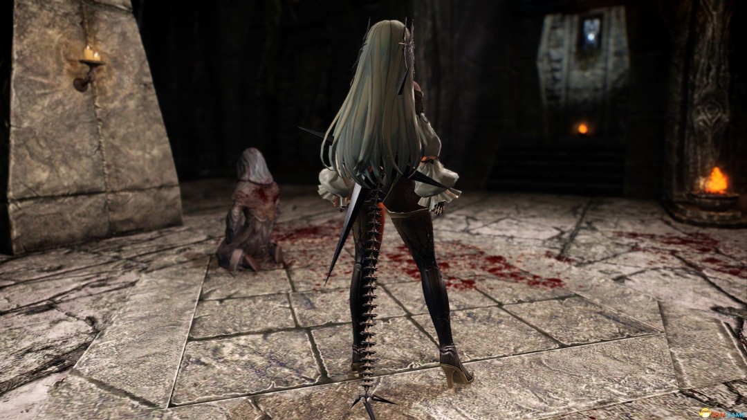 《上古卷轴5:天际重制版》魅影再临朵卡套装MOD_wishdown.com 《上古卷轴5:天际重制版》魅影再临朵卡套装MOD_wishdown.com