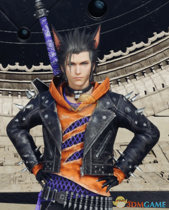 《最终幻想7:重生》扎克的黑色猎犬服装MOD_wishdown.com 《最终幻想7:重生》扎克的黑色猎犬服装MOD_wishdown.com