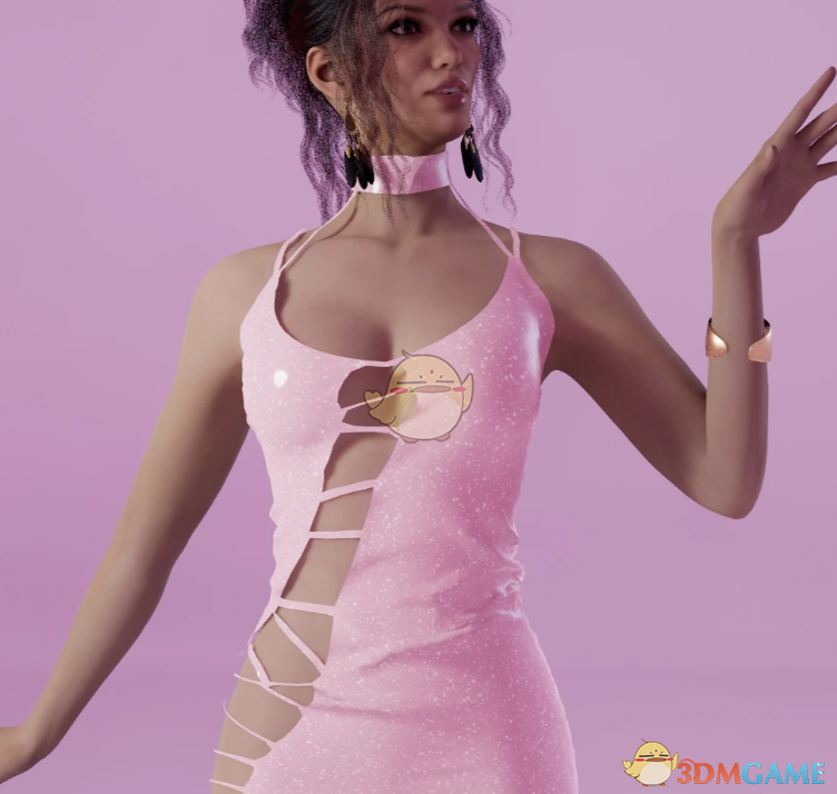 《InZOI》斜线迷你连衣裙MOD_wishdown.com 《InZOI》斜线迷你连衣裙MOD_wishdown.com