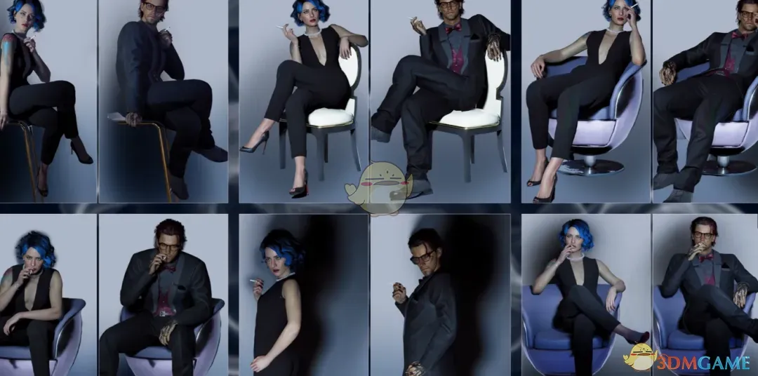 《赛博朋克2077》烟雾与镜子姿势包MOD_wishdown.com 《赛博朋克2077》烟雾与镜子姿势包MOD_wishdown.com