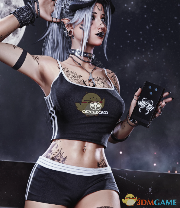 《赛博朋克2077》性感运动套装MOD_wishdown.com 《赛博朋克2077》性感运动套装MOD_wishdown.com