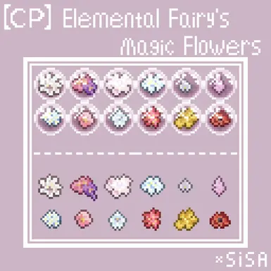 《星露谷物语》元素仙女魔法花外观MOD_wishdown.com 《星露谷物语》元素仙女魔法花外观MOD_wishdown.com