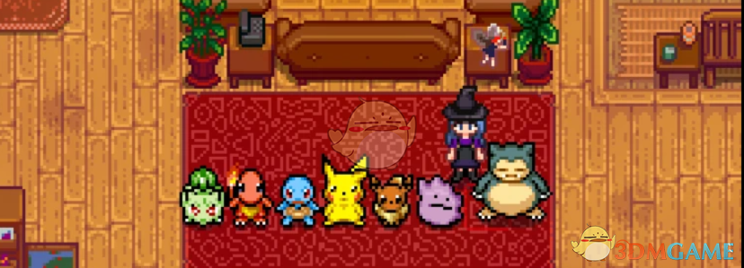 《星露谷物语》口袋妖怪毛绒玩偶包MOD_wishdown.com 《星露谷物语》口袋妖怪毛绒玩偶包MOD_wishdown.com