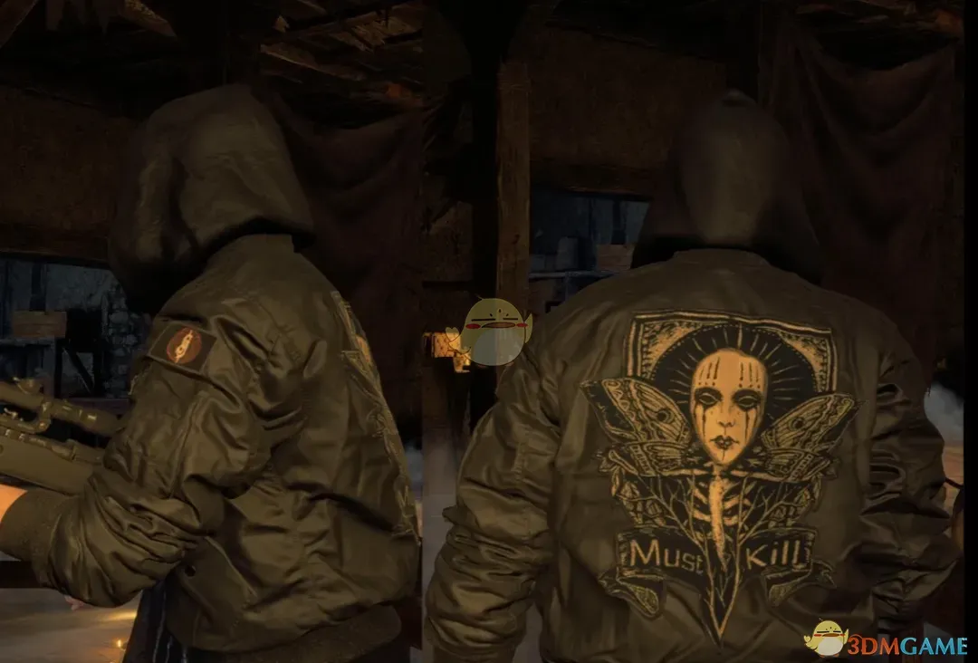 《生化危机4:重制版》里昂的重金属乐队夹克MOD_wishdown.com 《生化危机4:重制版》里昂的重金属乐队夹克MOD_wishdown.com