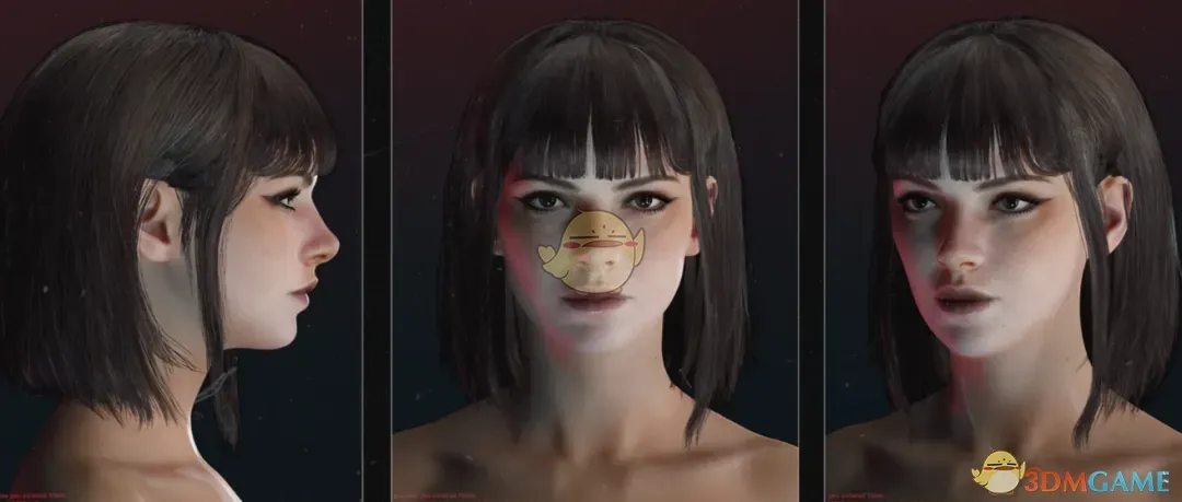 《赛博朋克2077》时尚波波短发MOD_wishdown.com 《赛博朋克2077》时尚波波短发MOD_wishdown.com