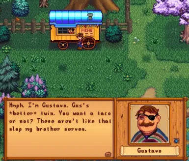 《星露谷物语》古斯塔沃的炸玉米饼卡车MOD_wishdown.com 《星露谷物语》古斯塔沃的炸玉米饼卡车MOD_wishdown.com