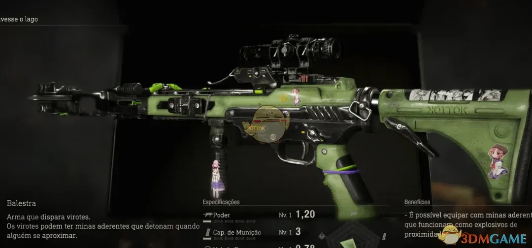 《生化危机4:重制版》弩箭的学园孤岛二次元皮肤MOD_wishdown.com 《生化危机4:重制版》弩箭的学园孤岛二次元皮肤MOD_wishdown.com