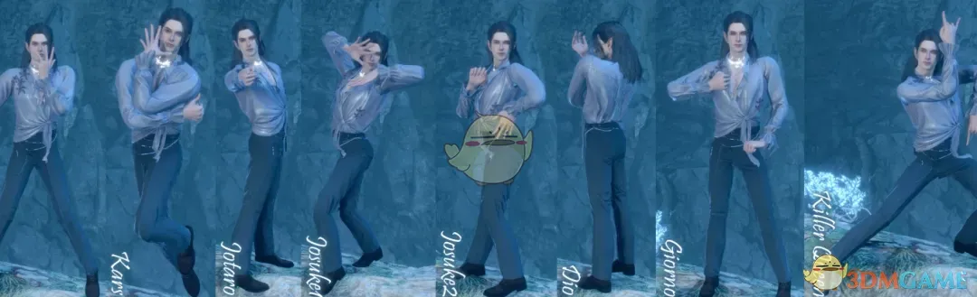 《博德之门3》JOJO的奇妙冒险姿势包MOD_wishdown.com 《博德之门3》JOJO的奇妙冒险姿势包MOD_wishdown.com