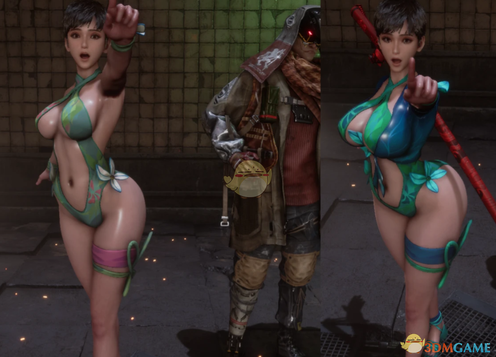 《剑星》伊芙的漫威争锋灵蝶夏日泳装MOD_wishdown.com 《剑星》伊芙的漫威争锋灵蝶夏日泳装MOD_wishdown.com