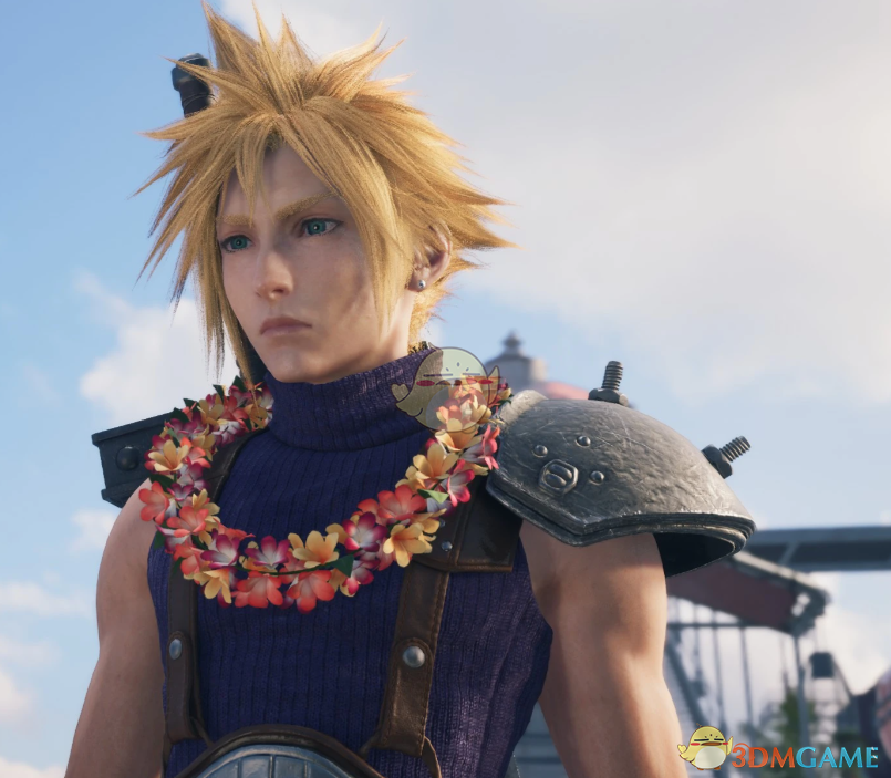 《最终幻想7:重生》克劳德的PS1经典服装MOD_wishdown.com 《最终幻想7:重生》克劳德的PS1经典服装MOD_wishdown.com