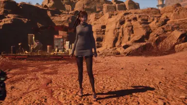 《剑星》针织连衣裙配紧身裤和重新塑形的裤腿MOD_wishdown.com 《剑星》针织连衣裙配紧身裤和重新塑形的裤腿MOD_wishdown.com