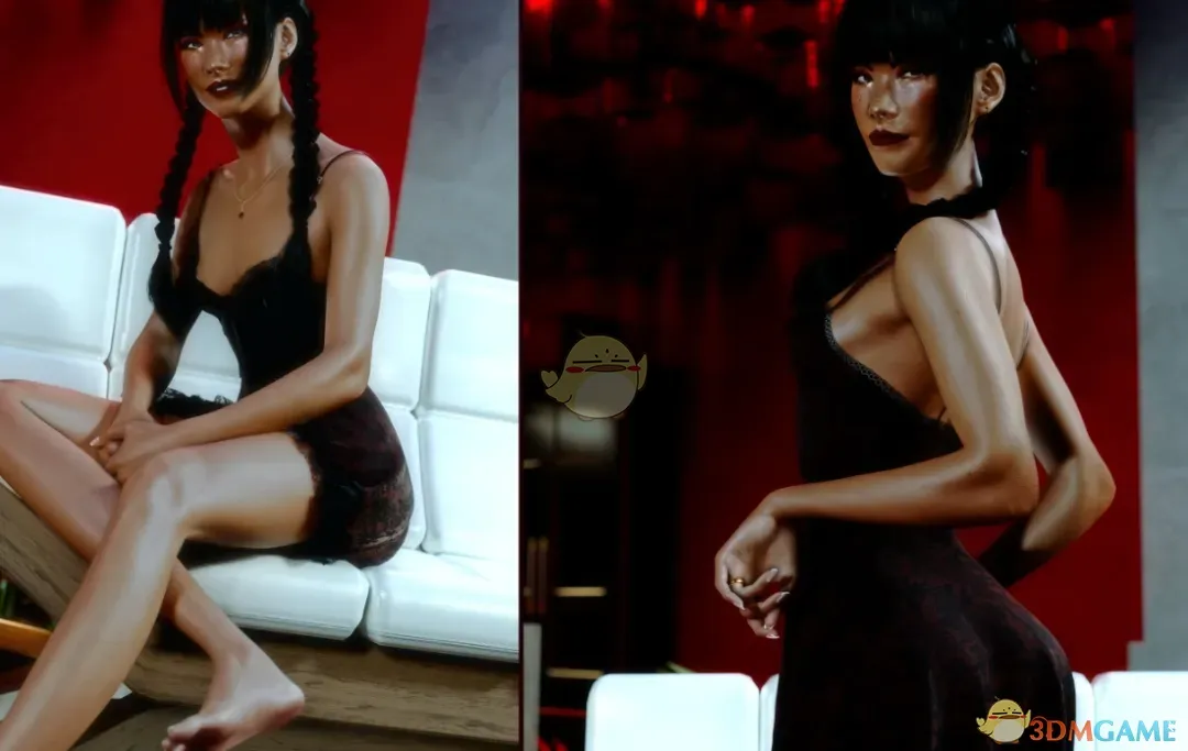 《赛博朋克2077》性感蕾丝吊带裙MOD_wishdown.com 《赛博朋克2077》性感蕾丝吊带裙MOD_wishdown.com