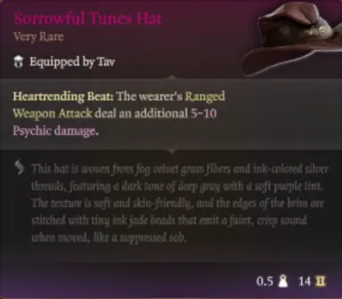 《博德之门3》吟游诗人弓箭手装备MOD_wishdown.com 《博德之门3》吟游诗人弓箭手装备MOD_wishdown.com