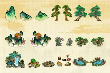 《星露谷物语》江南白镜图家具MOD_wishdown.com 《星露谷物语》江南白镜图家具MOD_wishdown.com