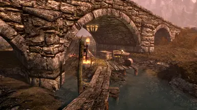 《上古卷轴5:天际重制版》桥下营地MOD_wishdown.com 《上古卷轴5:天际重制版》桥下营地MOD_wishdown.com