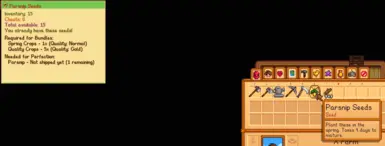 《星露谷物语》种子的信息MOD_wishdown.com 《星露谷物语》种子的信息MOD_wishdown.com