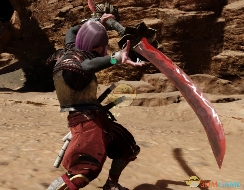 《怪物猎人:荒野》艾尔登法环艾琉诺拉的双头刀MOD_wishdown.com 《怪物猎人:荒野》艾尔登法环艾琉诺拉的双头刀MOD_wishdown.com