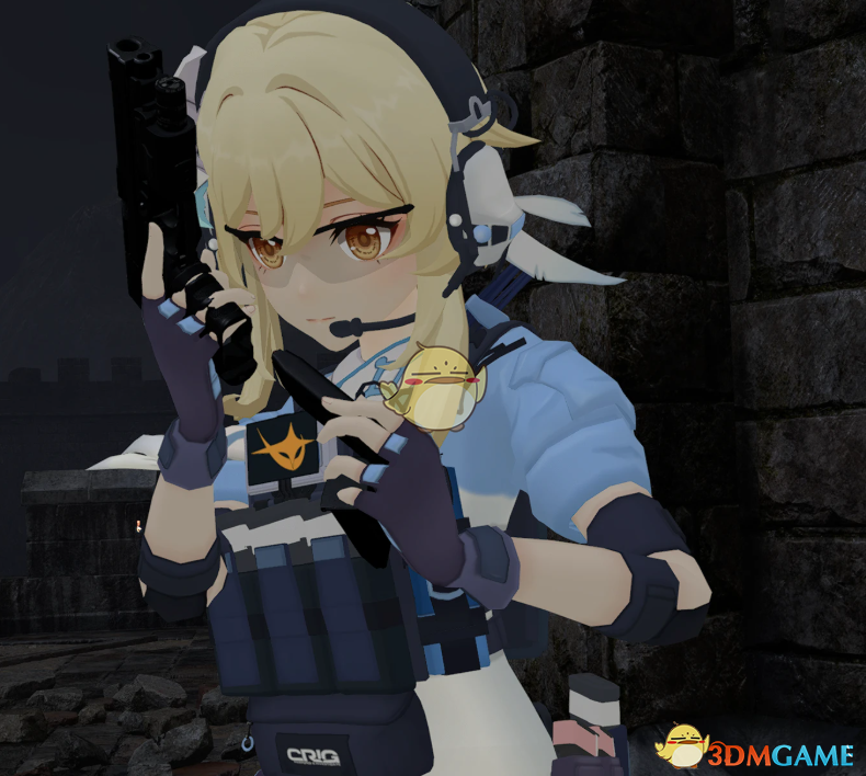 《生化危机4:重制版》原神元素战争荧替换里昂MOD_wishdown.com 《生化危机4:重制版》原神元素战争荧替换里昂MOD_wishdown.com