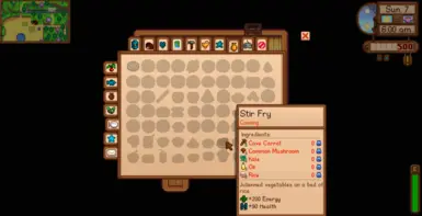 《星露谷物语》合理的炒菜MOD_wishdown.com 《星露谷物语》合理的炒菜MOD_wishdown.com