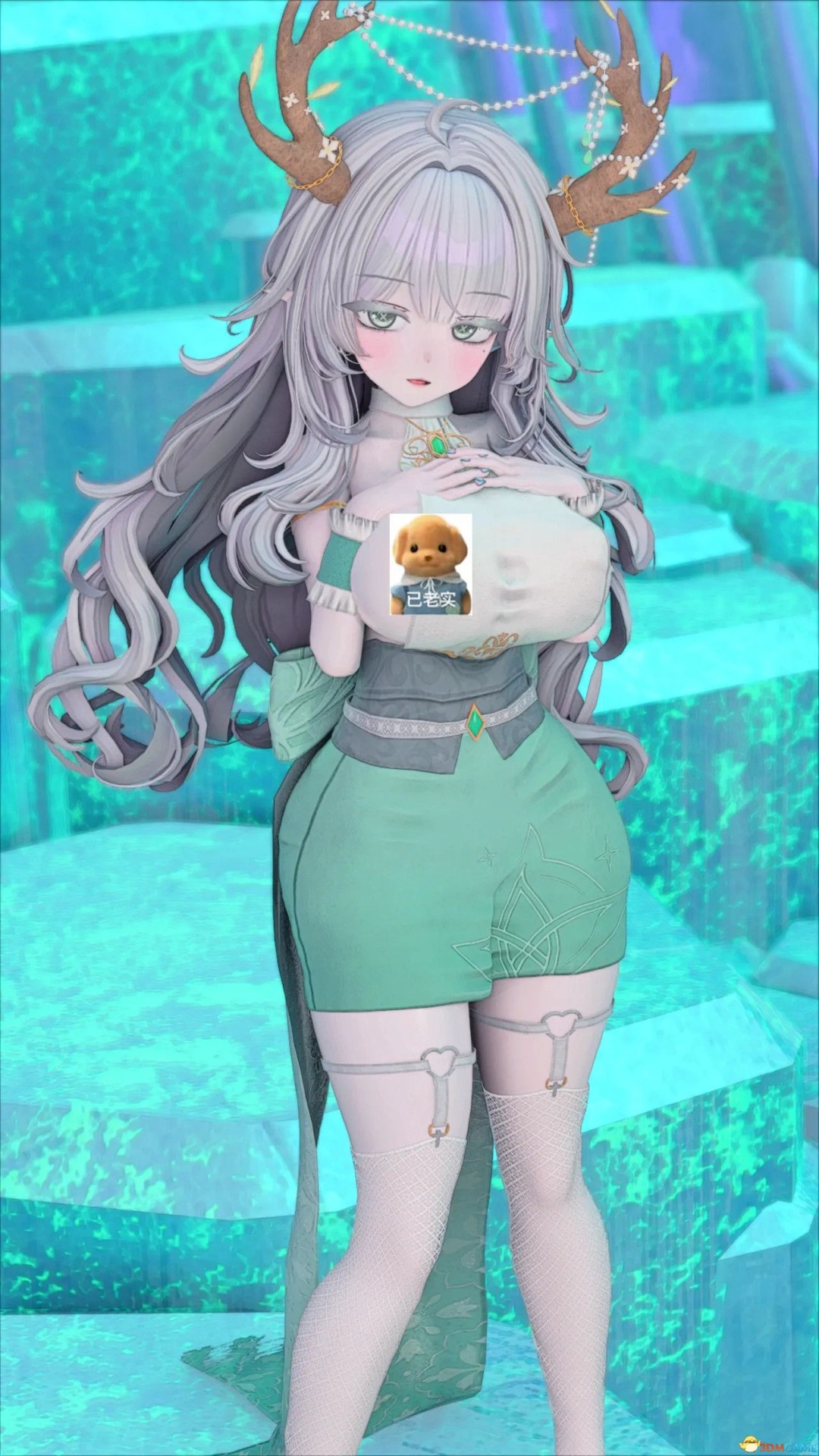 《上古卷轴5:天际重制版》翡翠诺鲁套装MOD_wishdown.com 《上古卷轴5:天际重制版》翡翠诺鲁套装MOD_wishdown.com