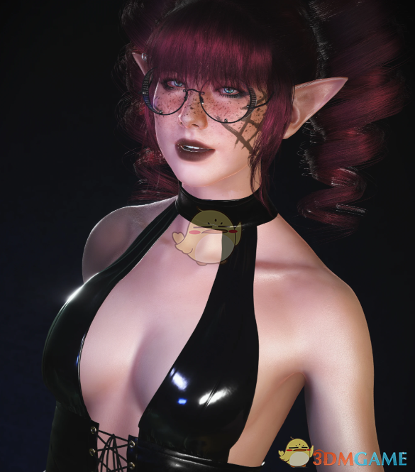 《赛博朋克2077》螺旋式双马尾MOD_wishdown.com 《赛博朋克2077》螺旋式双马尾MOD_wishdown.com