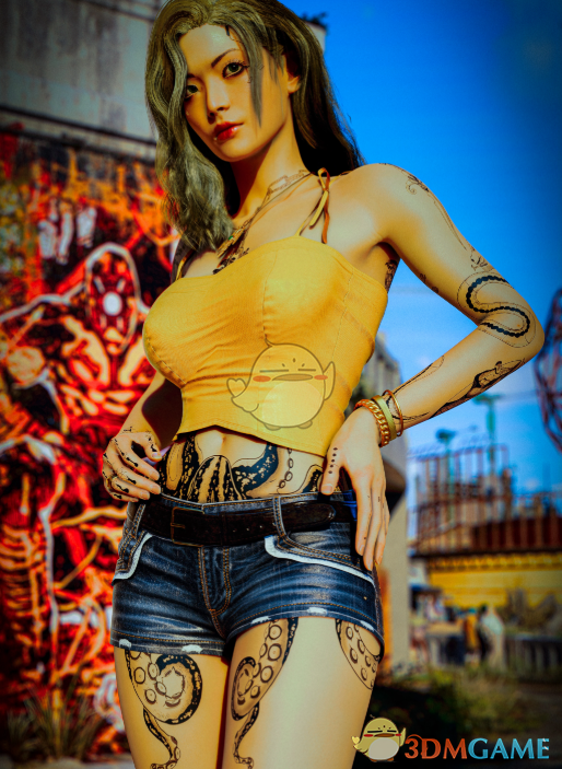 《赛博朋克2077》时尚休闲套装MOD_wishdown.com 《赛博朋克2077》时尚休闲套装MOD_wishdown.com