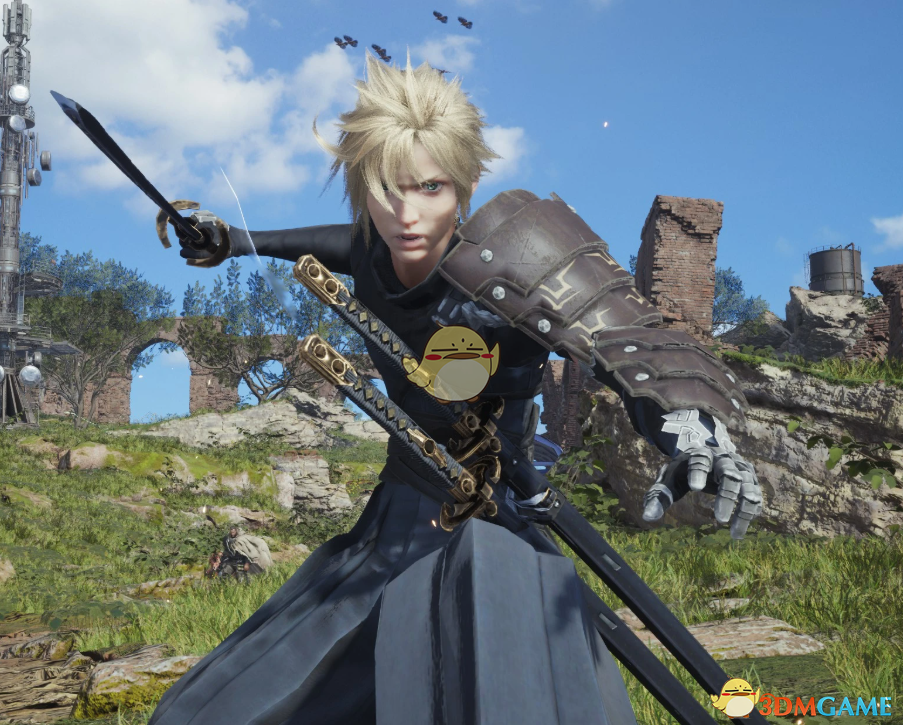 《最终幻想7:重生》克劳德的村雨战斗服MOD_wishdown.com 《最终幻想7:重生》克劳德的村雨战斗服MOD_wishdown.com