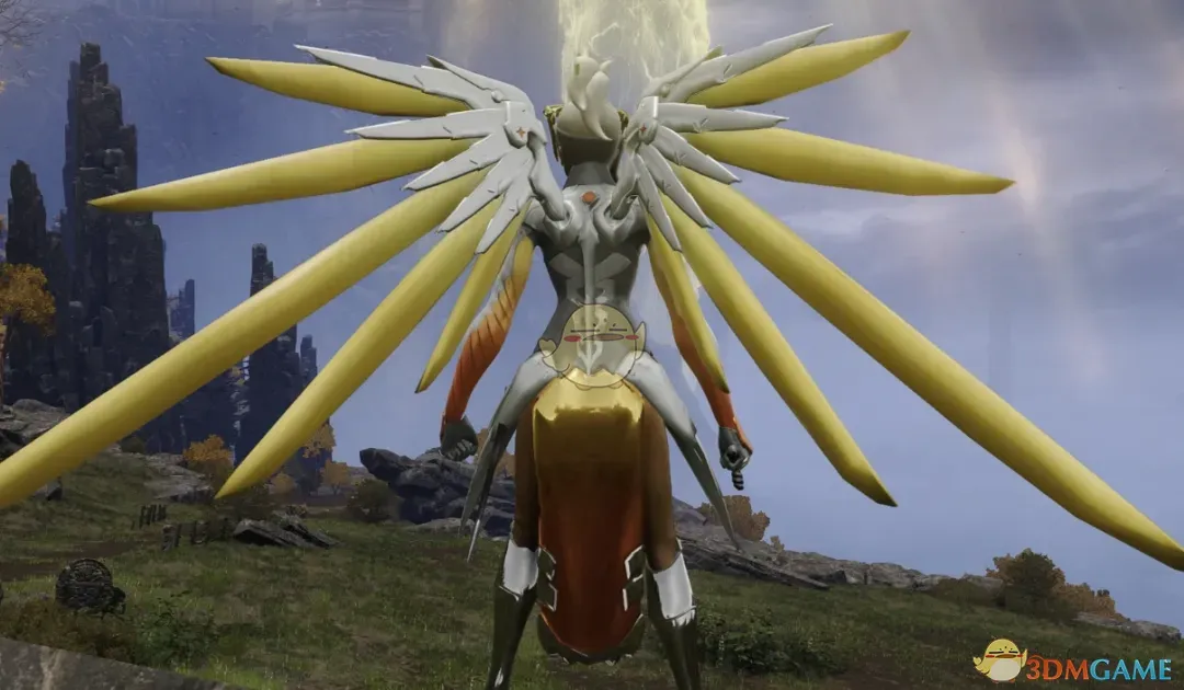 《艾尔登法环》守望先锋天使外观MOD_wishdown.com 《艾尔登法环》守望先锋天使外观MOD_wishdown.com