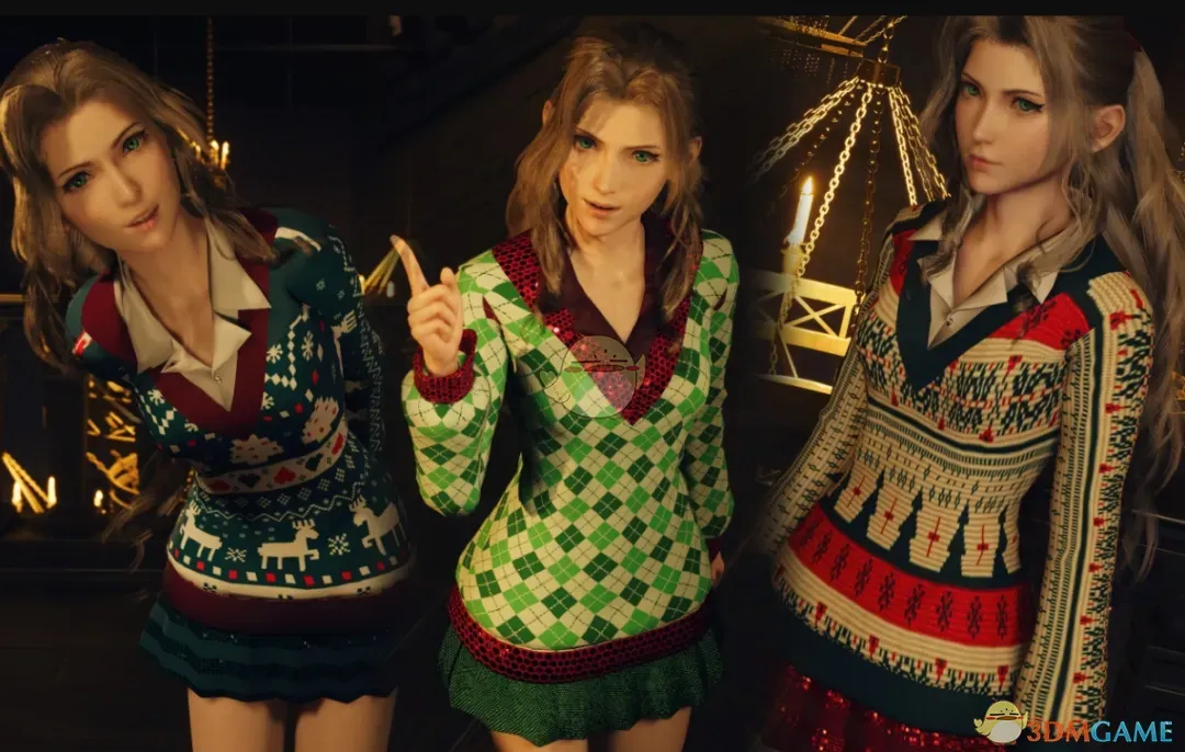 《最终幻想7:重生》爱丽丝的舒适假日毛衣裙装MOD_wishdown.com 《最终幻想7:重生》爱丽丝的舒适假日毛衣裙装MOD_wishdown.com