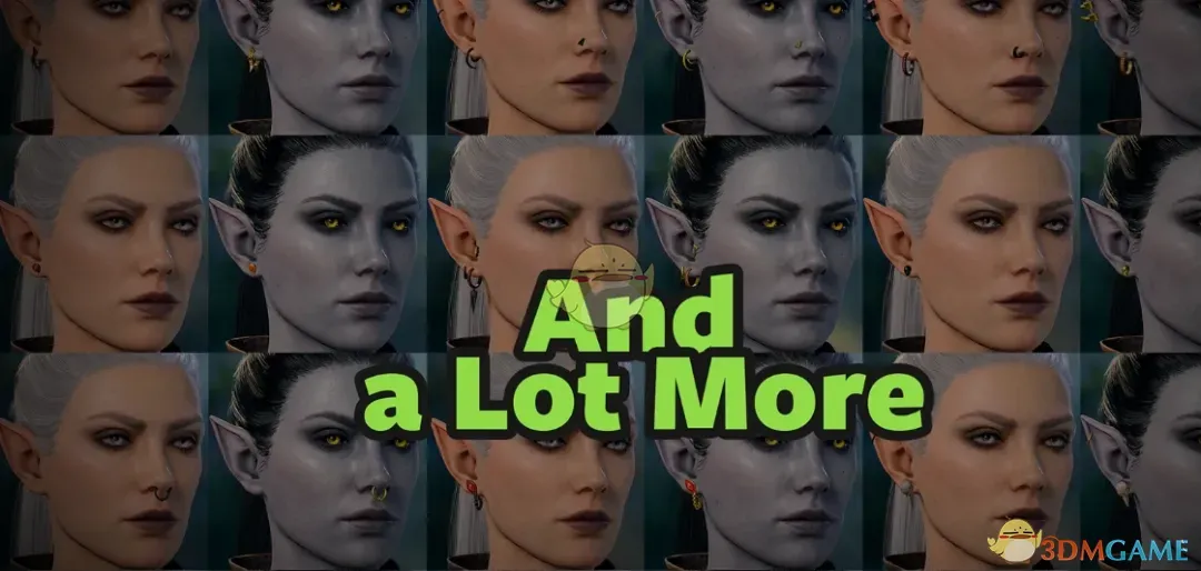 《博德之门3》黑金耳环MOD_wishdown.com 《博德之门3》黑金耳环MOD_wishdown.com