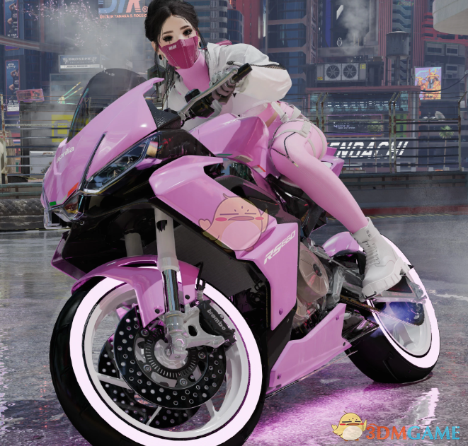 《赛博朋克2077》阿普利亚RS660摩托车MOD_wishdown.com 《赛博朋克2077》阿普利亚RS660摩托车MOD_wishdown.com