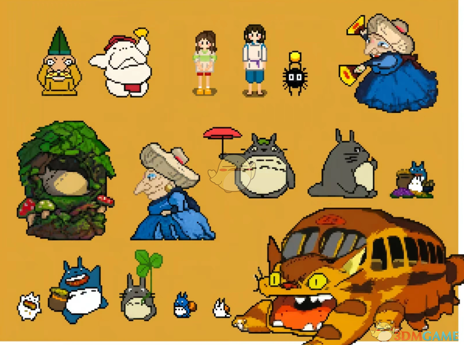 《星露谷物语》吉卜力卡通家具MOD_wishdown.com 《星露谷物语》吉卜力卡通家具MOD_wishdown.com