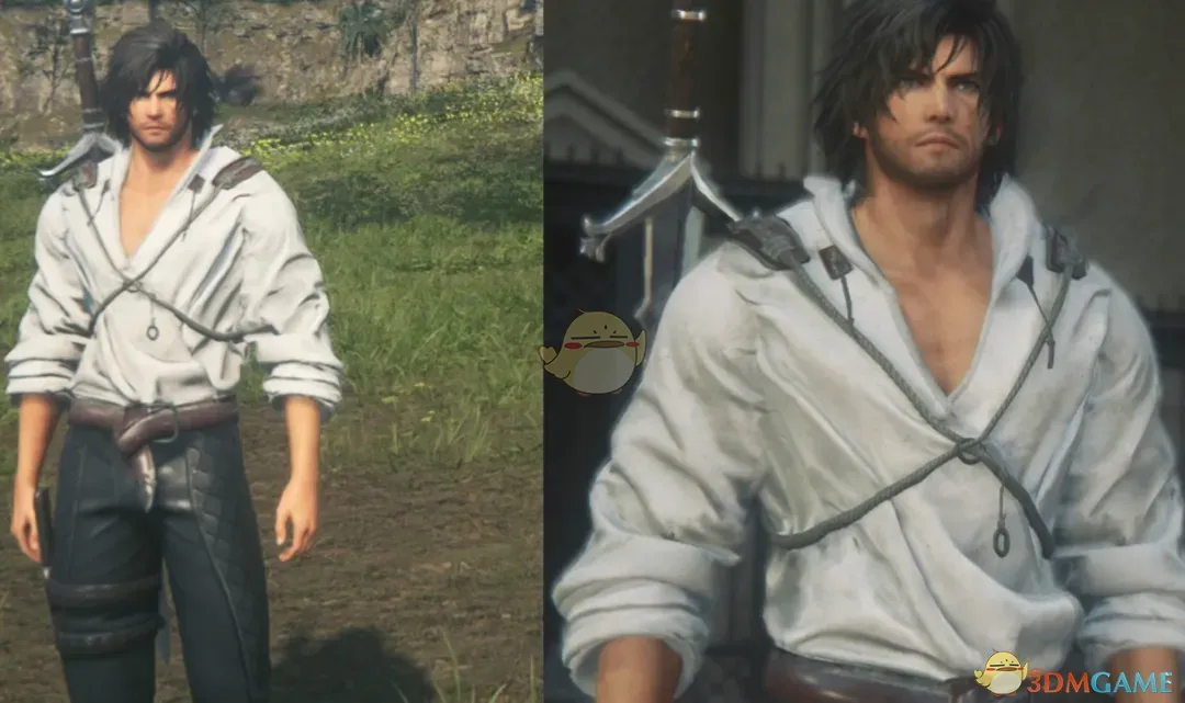 《最终幻想16》克莱夫的巫师三休闲服MOD_wishdown.com 《最终幻想16》克莱夫的巫师三休闲服MOD_wishdown.com