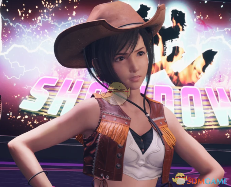 《最终幻想7:重生》西部女牛仔尤菲MOD_wishdown.com 《最终幻想7:重生》西部女牛仔尤菲MOD_wishdown.com