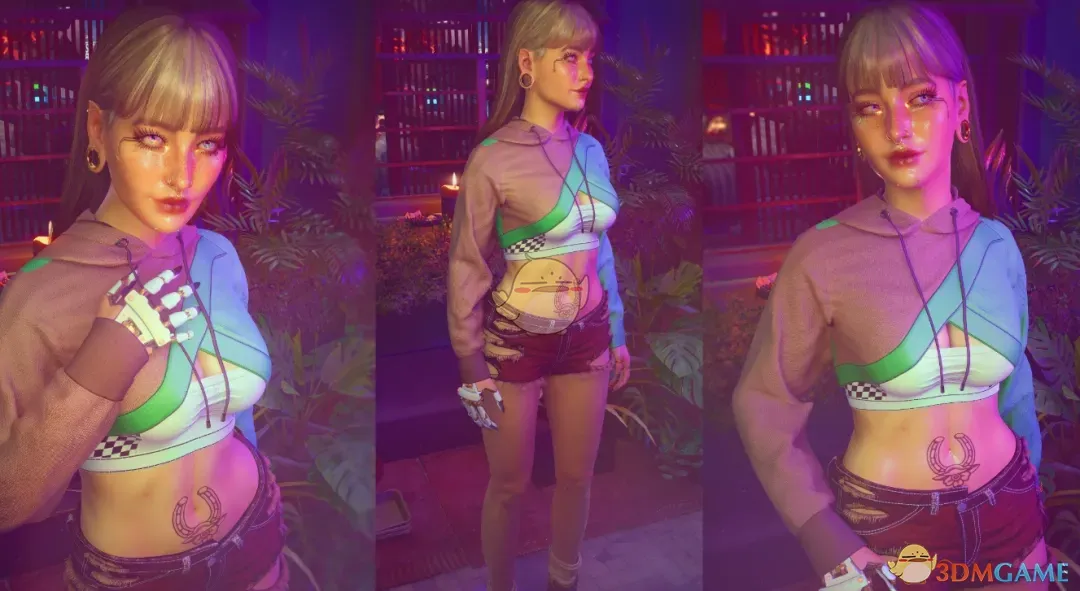 《赛博朋克2077》黑十字连帽衫MOD_wishdown.com 《赛博朋克2077》黑十字连帽衫MOD_wishdown.com