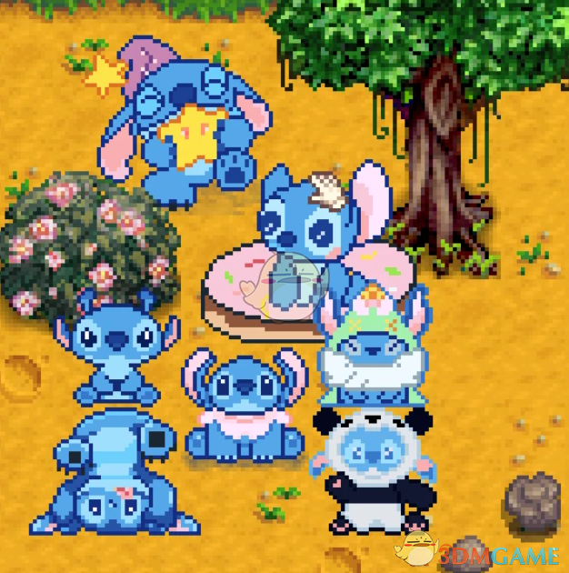 《星露谷物语》星际宝贝史迪奇家具MOD_wishdown.com 《星露谷物语》星际宝贝史迪奇家具MOD_wishdown.com