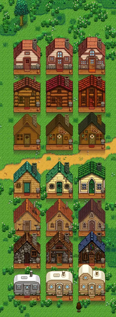 《星露谷物语》可装饰小屋重制MOD_wishdown.com 《星露谷物语》可装饰小屋重制MOD_wishdown.com