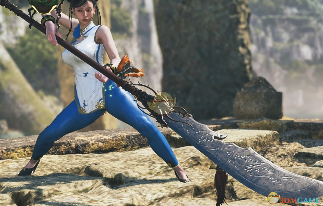 《怪物猎人:荒野》卧龙苍天陨落青龙偃月刀MOD_wishdown.com 《怪物猎人:荒野》卧龙苍天陨落青龙偃月刀MOD_wishdown.com