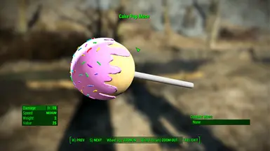 《辐射4》蛋糕棒狼牙棒MOD_wishdown.com 《辐射4》蛋糕棒狼牙棒MOD_wishdown.com