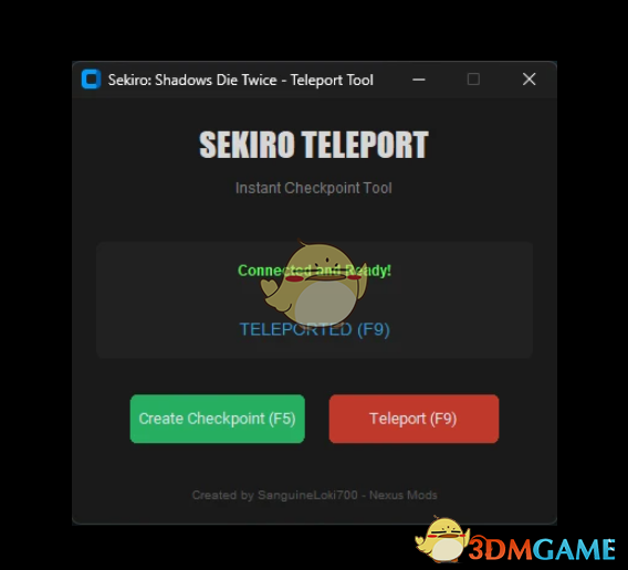 《只狼:影逝二度》即时传送工具MOD_wishdown.com 《只狼:影逝二度》即时传送工具MOD_wishdown.com