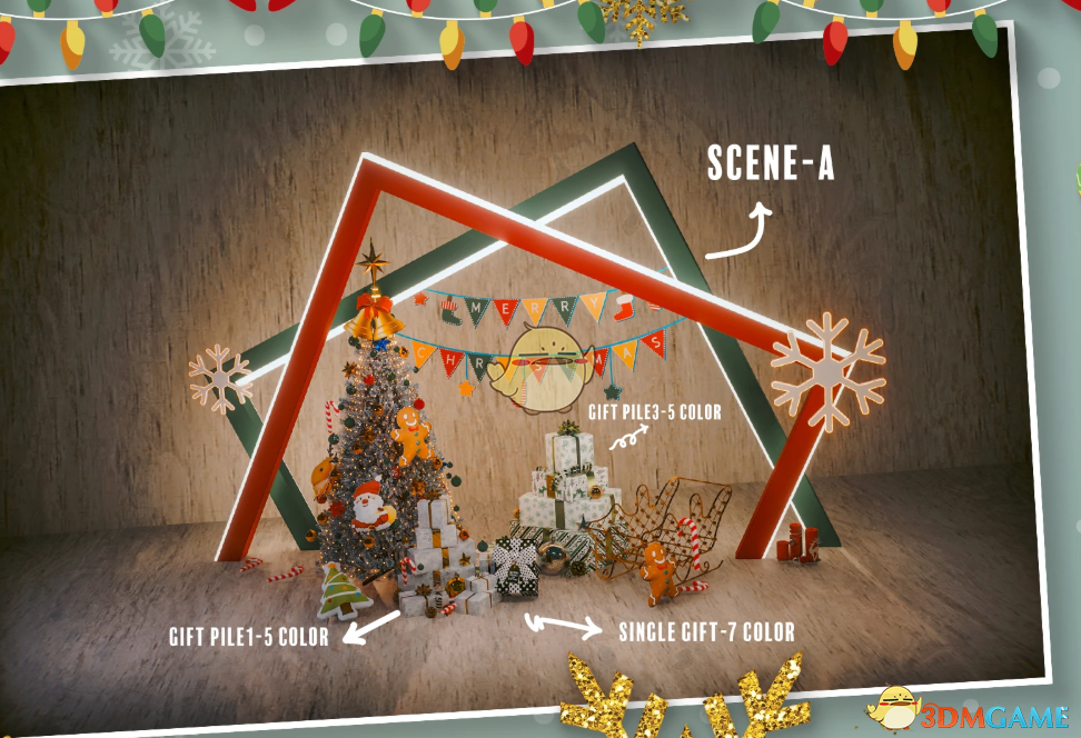 《赛博朋克2077》2025圣诞节道具包MOD_wishdown.com 《赛博朋克2077》2025圣诞节道具包MOD_wishdown.com