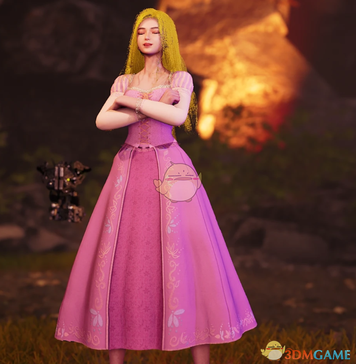 《剑星》伊芙的长发公主裙装MOD_wishdown.com 《剑星》伊芙的长发公主裙装MOD_wishdown.com