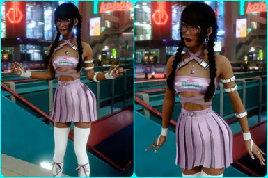 《赛博朋克2077》心碎者服装MOD_wishdown.com 《赛博朋克2077》心碎者服装MOD_wishdown.com