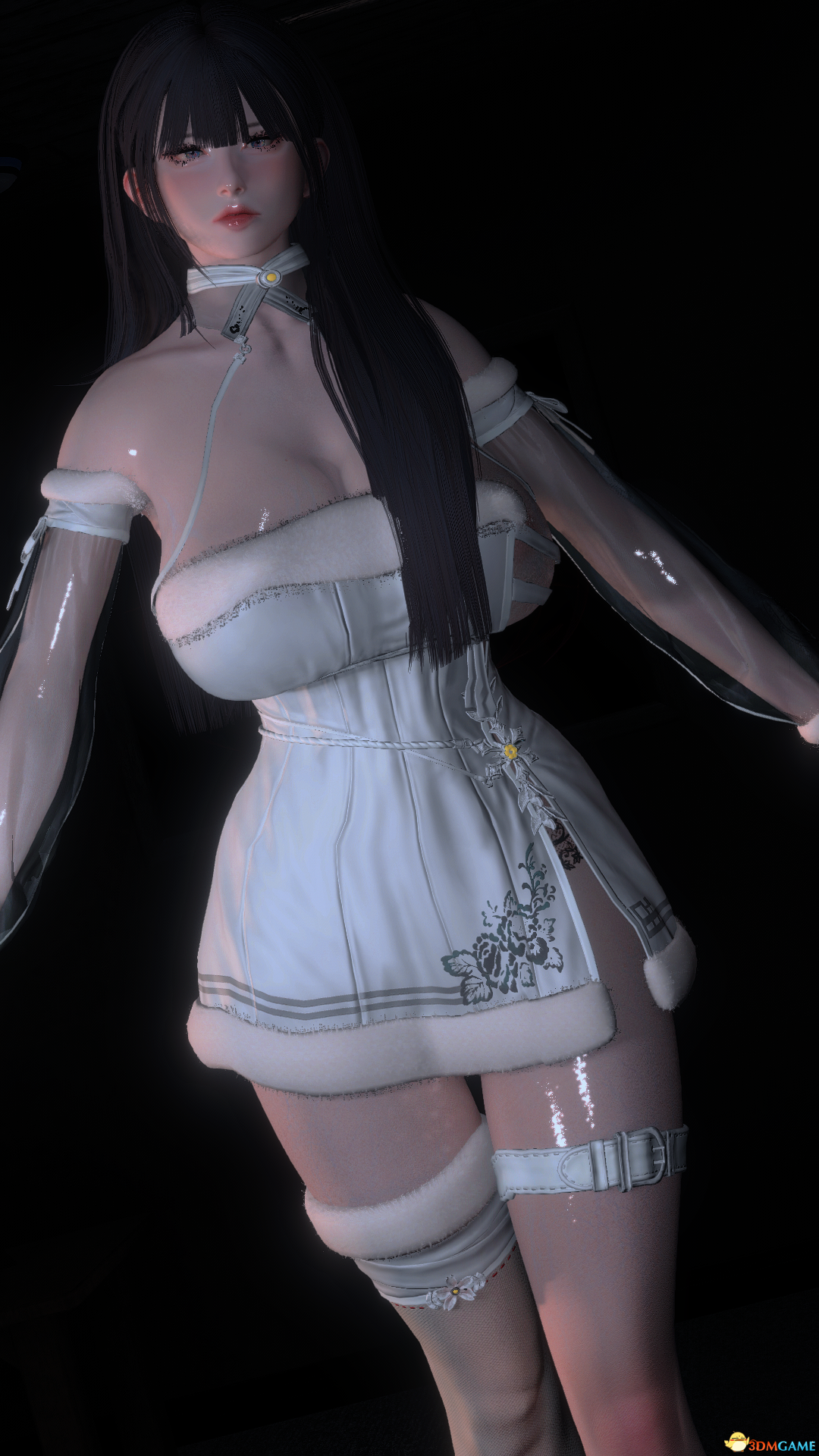 《上古卷轴5:天际重制版》剑星圣诞裙装MOD_wishdown.com 《上古卷轴5:天际重制版》剑星圣诞裙装MOD_wishdown.com