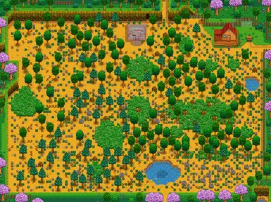 《星露谷物语》稍微大一点的农场MOD_wishdown.com 《星露谷物语》稍微大一点的农场MOD_wishdown.com