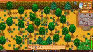 《星露谷物语》稍微大一点的农场MOD_wishdown.com 《星露谷物语》稍微大一点的农场MOD_wishdown.com