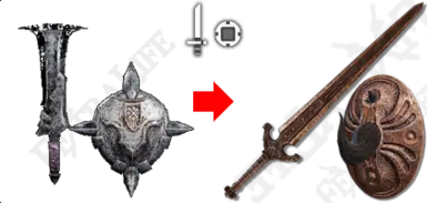 《怪物猎人:荒野》奥多维斯的巨剑与盾MOD_wishdown.com 《怪物猎人:荒野》奥多维斯的巨剑与盾MOD_wishdown.com